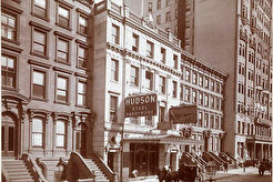 West 44th Street. North Side Between Broadway & 6th Avenue. Hudson Theatre (1904)