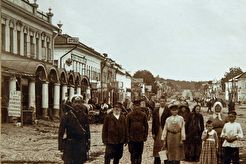 Панорама Московской улицы. (1905)
