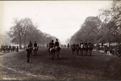 Hyde Park. The Row (1855)