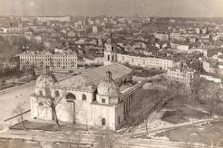 Вид на город с башни Гедимина (1960)