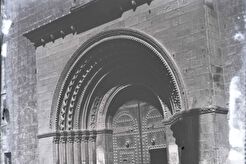 Valencia. Catedral de València, porta románica o bizantina (1895)