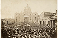 Piazza San Pietro. Basilica di San Pietro (1854)