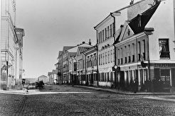 Гельсингфорс. Александровская улица, вид от Сенатской площади (1870)