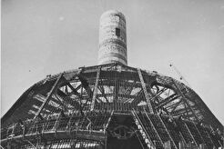 Строительство Останкинской телевизионной башни (1961)