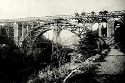 Construction du Pont Adolphe (1901)