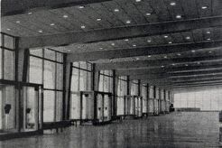 Аэровокзал "Домодедово". Главный операционный зал (1964)