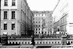 Канал Грибоедова, вид на Чебоксарский переулок и ул. Софьи Перовской (1960)