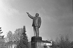 Гродно. Памятник В.И.Ленину. (1960)