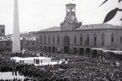 Lugo, Inaugurazione del monumento dedicato a Francesco Baracca (1936)