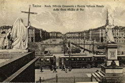 Ponte Vittorio Emanuele e Piazza Vittorio Veneto (1900)