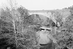 Cabin John Bridge - the view from the "iron bridge" (1901)