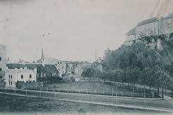 Nunne tänav ja Kloostri värav (1890)