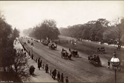 Hyde Park. The Rotten Row (1855)