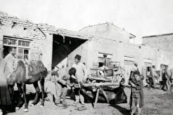 Երևանի հին շուկան. На старом базаре. Подковка бычка (1900)