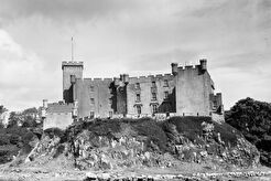 Dunvegan Castle on the Isle of Skye. Scotland (1934)