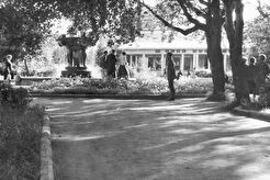 Фонтан в Петровском парке (1960)