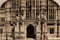 House of Lords, entrance for peers (1858)