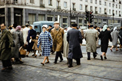 Skrzyżowanie Alei Jerozolimskich i ul. Kruczej (1960)