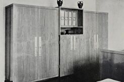 Schlafzimmer der Villa v. Hoesslin, Romanstr. 13 (1904)