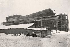 Строительство театра им. М. Горького (1933)
