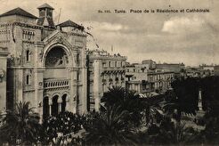 Tunis. Place de la Résidence (1908)