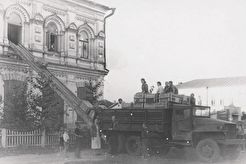 Реэвакуация фондов Государственной публичной библиотеки из Мелекесса (1945)