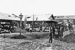 Торговля внутри Мучных Рядов (1900)