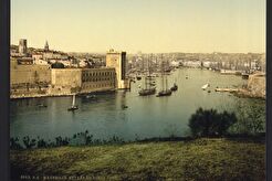Part of the old harbor (1890)