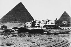 "Mena House" Hotel at the pyramids (1893)