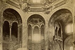 Ravenna. Interno del Tempio di San Vitale (1870)