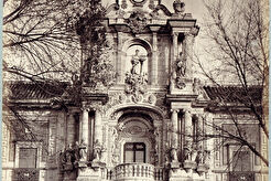 Sevilla. Portada principal del palacio de San Telmo (1870)