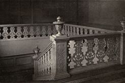 Treppe im Hause Karolinenstraße 2 (1905)