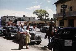 Fremont Street at 4th Street (1947)