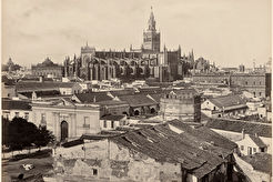 Catedral de Sevilla desde la Torre Dorada (1850)