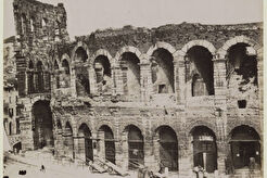 Esterno dell'Arena di Verona (1870)