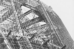 Строительство Останкинской телевизионной башни (1961)
