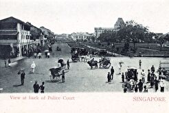 View at back of Police Court (1895)