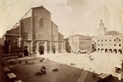 Piazza Maggiore e Basilica di San Petronio (1880)