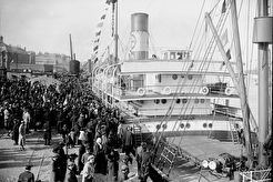 Аrrivée de "l'Orleans" à Bordeaux (1917)