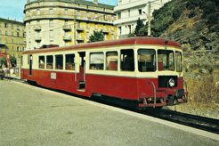 Autorail Billard en gare de Bastia (1979)