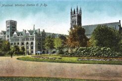 St. George's Anglican Church & Windsor Station (1900)