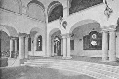 Müller-Volksbad. Eintritt und Kasse (1903)