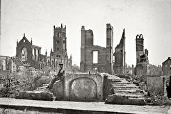 Ruins of the Cathedral of St. John and St. Finbar, Charleston (1865)