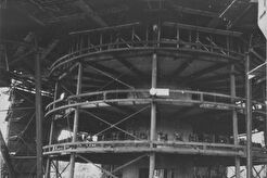 Строительство Останкинской телевизионной башни (1961)