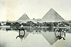 Giza experiencing flooding (1880)