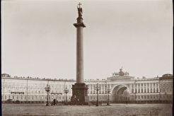 Дворцовая площадь и здание Главного штаба (1863)
