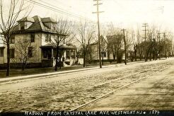 Westmont. Haddon Avenue from Crystal Lake Avenue (1900)