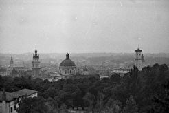 Панорама города с горы Высокий Замок (1960)