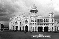 Kuala Lumpur. Railway Station (1927)