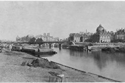 Vue de la Seine du pont du Carrousel (1851)